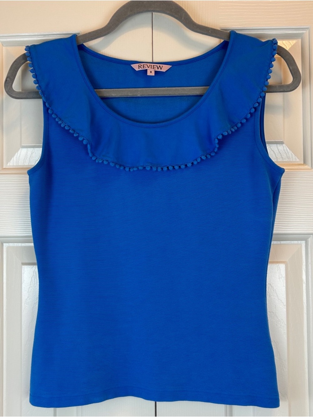 Review Australia Ruffle Tank Top